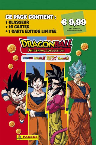 Pack De Demarrage Universal Collection - Dragon Ball - 1 Classeur   2 Pochettes
